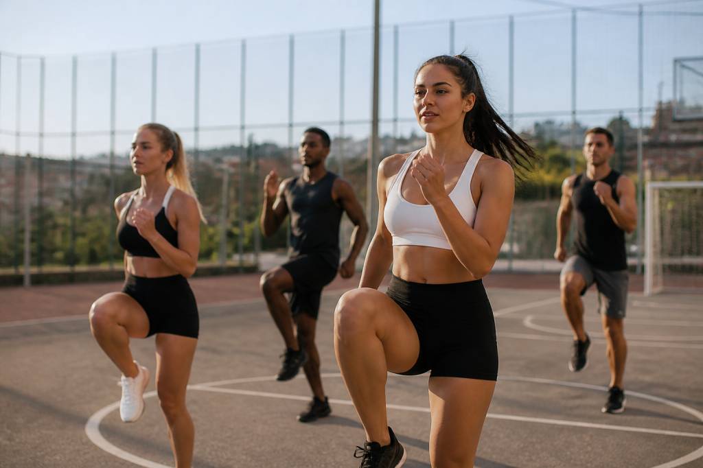 Cour de sport pour perdre du poids efficacement